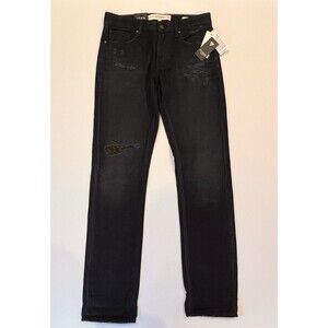 NWT Guess Men's Angels Rip-and-Repair Skinny Jeans Peak Red Size 30X32